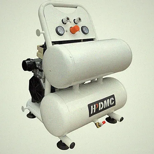 110V 4 Gallon Ultra Quiet Air Compressor 4.8CFM@125PSI Twin Stack Oil-Free Pump