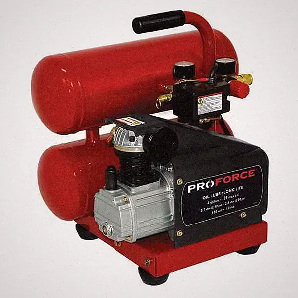 Proforce Twin Stack Air Compressor,4 gal.,125 psi VSF1080421 Proforce VSF1080421